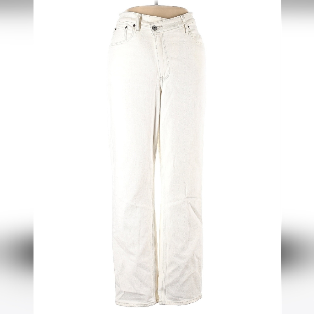 Abercrombie '90s straight ultra high rise curve love